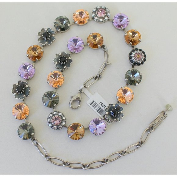Mariana Jewelry - Mariana Discover Large Floral Crystal Necklace